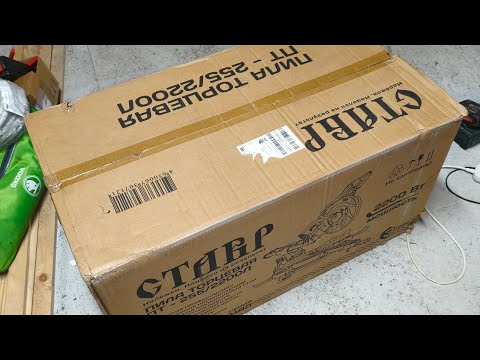Видео: Пила торцевая Ставр ПТ-255/2200Л. Распаковка, первый пуск, первые впечатления. 