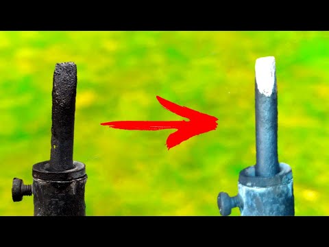 Видео: Самый ПРОСТОЙ и БЫСТРЫЙ способ залудить жало паяльника / Как залудить паяльник ?