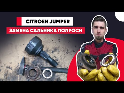 Видео: ХРУСТИТ ШРУС ПРИ ПОВОРОТЕ. ТЕЧЬ САЛЬНИКА ПОЛУОСИ - ЗАМЕНА САЛЬНИКА И ШРУСА НА СНЯТОЙ ПОЛУОСИ CITROEN