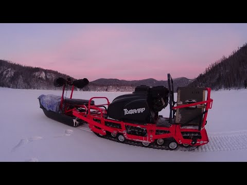 Видео: Что русскому хорошо.то китайскому мотору смерть. рыбалка в -45