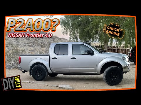 Видео: P2A00 Датчики кислорода Nissan Frontier 4 0