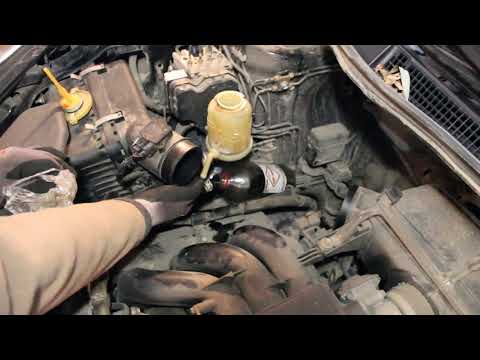 Видео: Subaru Tribeca B9 Замена масла в ГУР