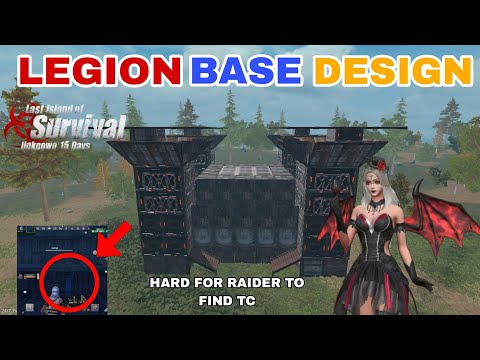 Видео: ДИЗАЙН БАЗЫ ЛЕГИОНА 丨ТРУДНО ВЫВЕСТИ ИЗ СЕТИ РЕЙД 丨ПОСЛЕДНИЙ ОСТРОВ ВЫЖИВАНИЯ