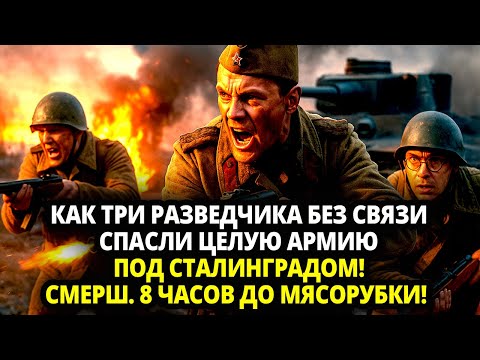 Видео: КАК ТРИ РАЗВЕДЧИКА БЕЗ СВЯЗИ СПАСЛИ ЦЕЛУЮ АРМИЮ ПОД СТАЛИНГРАДОМ!СМЕРШ. 8 ЧАСОВ ДО МЯСОРУБКИ!