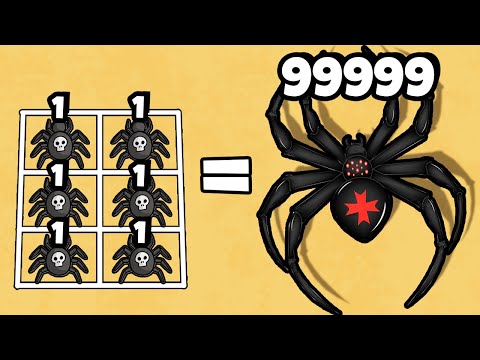 Видео: ЭВОЛЮЦИЯ ПРОКАЧКИ ПАУКА, МАКСИМАЛЬНЫЙ УРОВЕНЬ! | Spider Evolution 3D