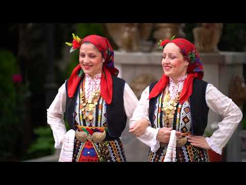 Видео: Фолклорен ансамбъл "Тунджа" - гр. Ямбол "Булченски  лазар" 2020