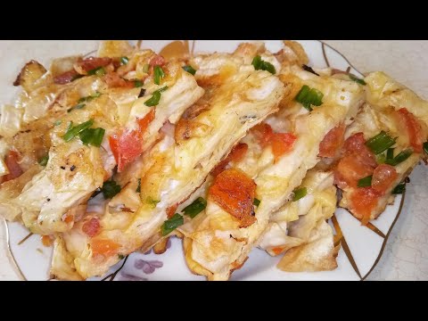Видео: БЫСТРЫЙ завтрак ИЗ ЛАВАША. Вкусный и сытный завтрак.