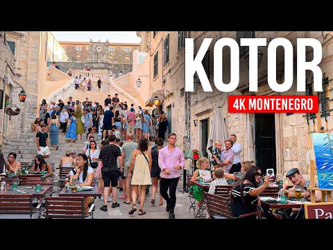 Видео: Котор, Черногория 🇲🇪 Это место нужно увидеть | Пешая прогулка в 4K