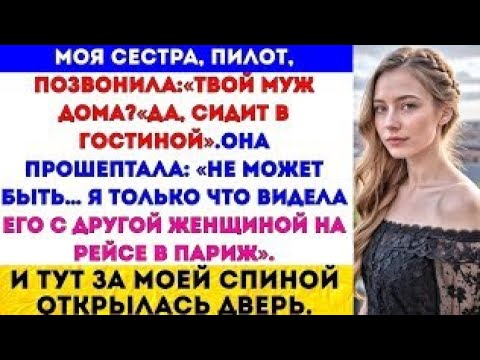 Видео: Моя сестра-пилот увидела моего мужа в бизнес-классе роскошного рейса в Париж с другой женщиной»