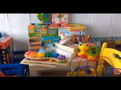 Видео: РАЗВИВАЮЩИЕ ИГРУШКИ В 1-2 ГОДА / Во что играем каждый день? Организация детской
