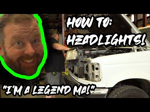 Видео: Видеоинструкция по установке фар Ford F-Series 1992–1997 гг.