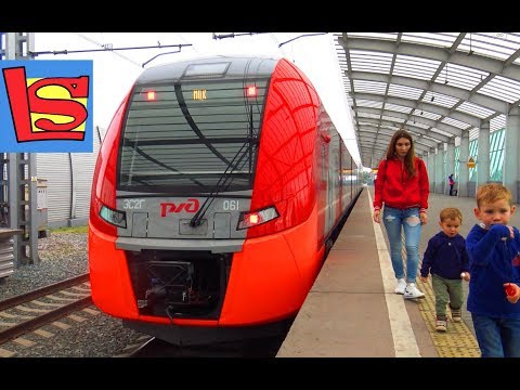 Видео: Скоростной поезд поездка на Ласточке первые впечатления метро Москва МЦК и железная дорога