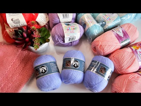 Видео: Потрясающие оттенки, много пряжи🔥 Посылка от Yarn21. Ох и навяжем😊