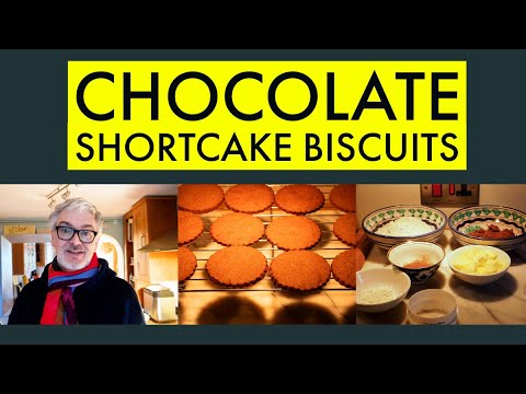 Видео: Бюджетная выпечка дома — шоколадное песочное печенье