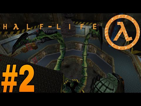 Видео: Старая классика. Прохождение Half Life 1 [2] #game