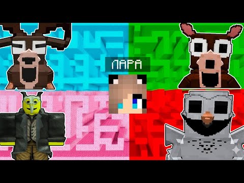 Видео: Выбери ПРАВИЛЬНЫЙ ЛАБИРИНТ 99 НОЧЕЙ В ЛЕСУ В МАЙНКРАФТ! БАРАН И ОЛЕНЬ И СОВА ИЗ 99 НОЧЕЙ В MINECRAFT