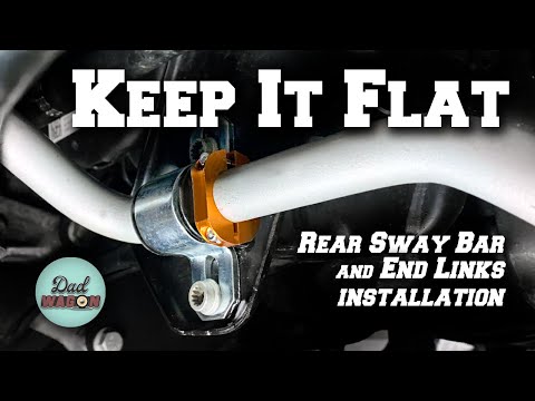 Видео: Установка заднего стабилизатора поперечной устойчивости Whiteline (RSB) и концевой тяги Moog на G...
