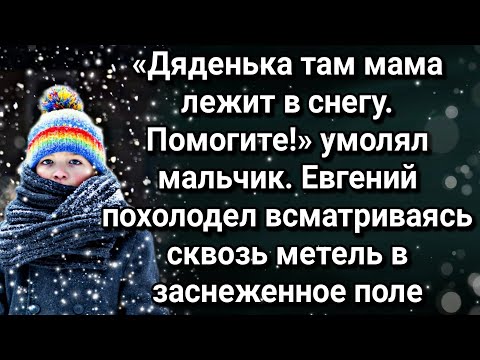 Видео: «Дяденька там мама лежит в снегу. Помогите!» умолял мальчик. Женя похолодел глядя в заснеженное поле