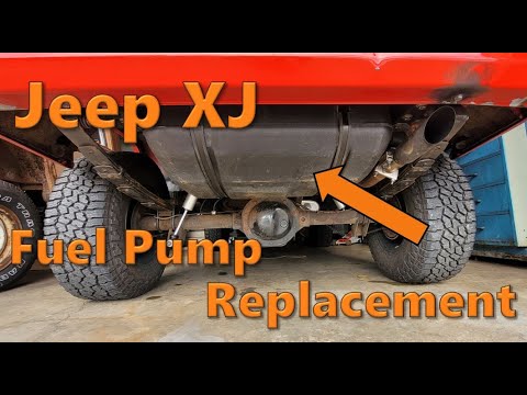 Видео: Замена топливного насоса | Jeep Cherokee XJ 97-01