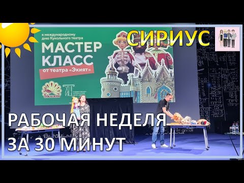 Видео: Рабочая неделя за 30 минут...