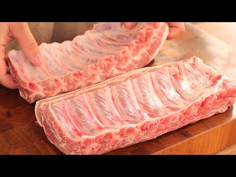 Видео: Нежные ребрышки с мясом, отваливающимся от кости. Всегда готовлю на выходные. Вкусно!