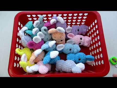 Видео: Мои вязальные дела 24_2024. Много плюшевых игрушек