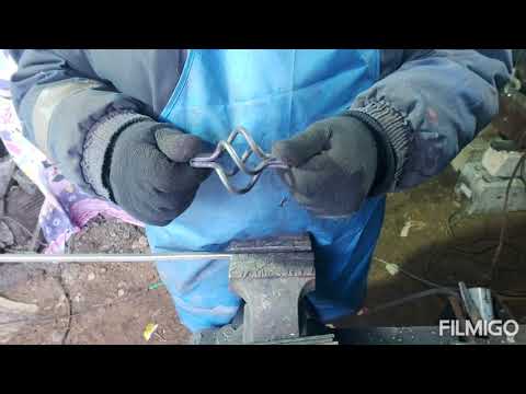 Видео: холодная ковка .Приспособления для изготовления корзинок