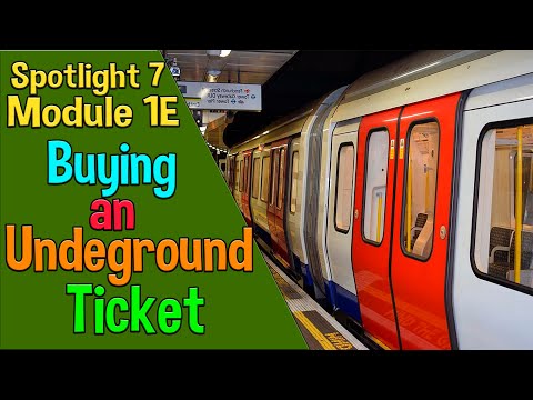 Видео: Spotlight 7 Модуль 1E. Buying an Underground Ticket. Покупка Билета в Метро