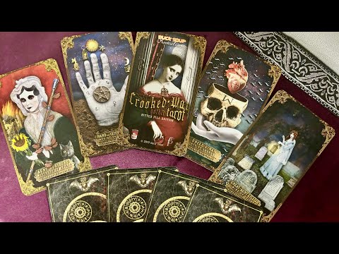 Видео: Обзор колоды «Crooked Way Tarot» by Duck Soup ☠️🦇☠️ «Таро Кривого Пути» от Утиного Супа🤪🤪