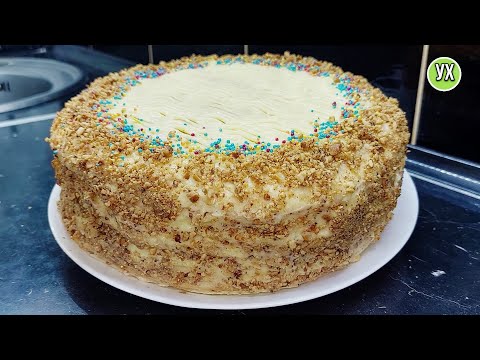 Видео: Одни плюсы: вкусно, быстро, много и доступно! Торт БЕЗ ДУХОВКИ!