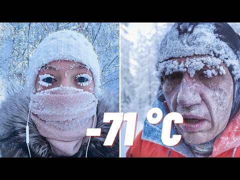 Видео: НЕЧЕЛОВЕЧЕСКИЕ Условия. САМАЯ ХОЛОДНАЯ точка на Земле - Якутия -71 ° C