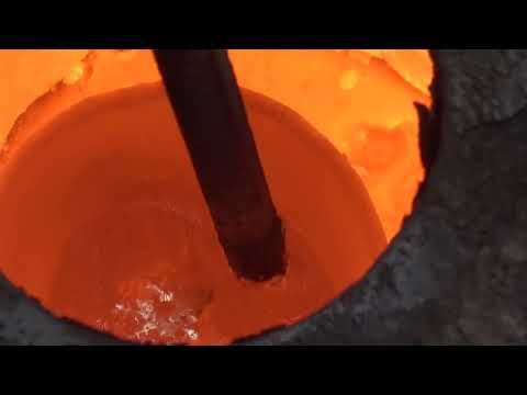 Видео: Плавка Меди в ''Закрома''...