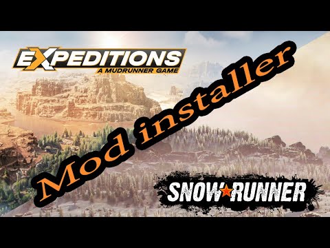 Видео: Установщик модов на пиратку SnowRunner и Expeditions (SnowRunner/Expeditions mod installer)