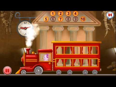 Видео: Лунтик учит цифры. Игра для детей. Часть 1. Полная версия.