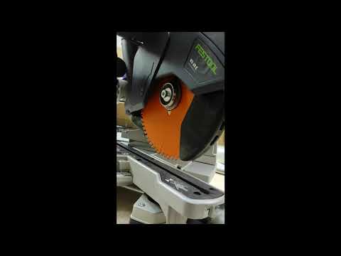 Видео: Установка на FESTOOL KC 60 диска на 230