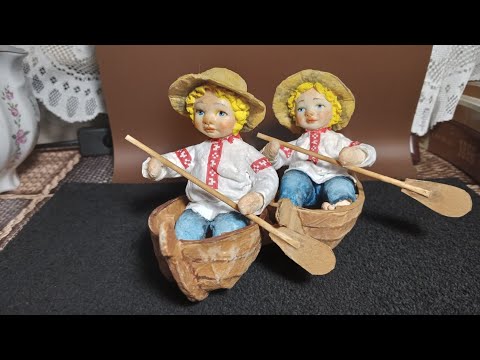 Видео: Ватная ёлочная игрушка Ивасик- телесик