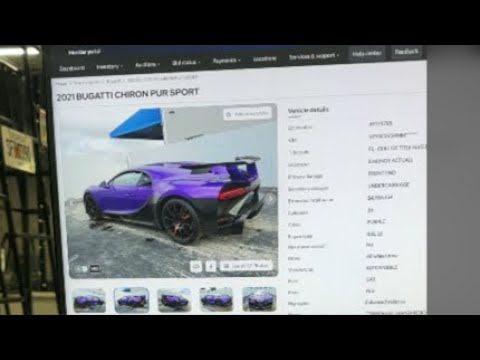 Видео: Торги BUGATTI CHIRON SPORT. Розыгрыш 💰