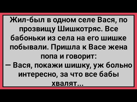 Видео: Как к Васе Шишкотрясу Попадья Пришла! Сборник Свежих Смешных Анекдотов!