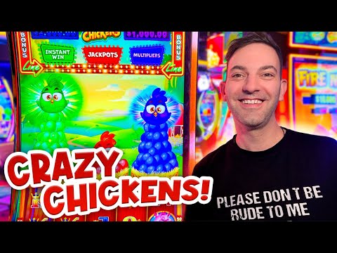 Видео: Возвращаемся к Crazy Chickens... Та же ставка, тот же бонус!?