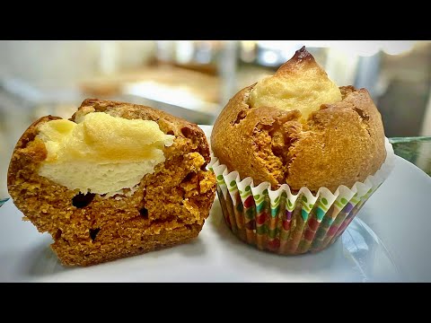 Видео: Тыквенные Мафины с ВКУСНЫМ чискейком