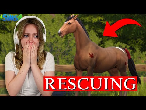 Видео: СПАСЕНИЕ ЛОШАДЕЙ С АУКЦИОНА! - Sims 4 Horse Ranch | Pinehaven