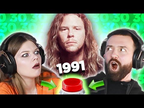 Видео: УГАДАЙ ПЕСНЮ за 1 секунду  \1991 \ Metallica и другие