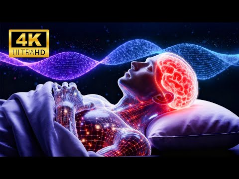 Видео: Музыка для глубокого сна | Частота 528 Гц для исцеления всего тела, выработка мелатонина, избавление