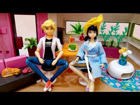 Видео: Задания от подписчиков для Маринетт и Адриана. Видео из игрушек Леди Баг и Супер Кот.