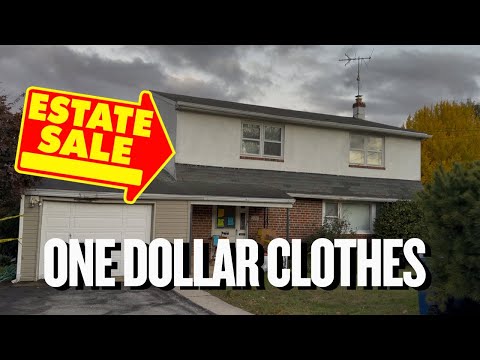 Видео: Эта распродажа была очень выгодной, а одежда стоила всего 1 доллар…