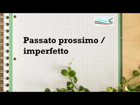 Видео: Passato prossimo o Imperfetto? Итальянская грамматика, уровень А2.