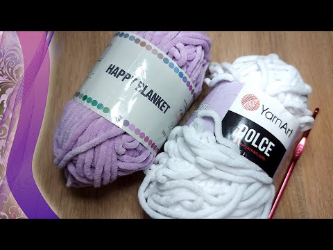 Видео: 🙋‍♀️😀🧶УЗОР КРЮЧКОМ ИЗ ПЛЮШЕВОЙ ПРЯЖИ (вязание крючком для начинающих)