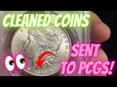 Видео: Я очистил ценные монеты и отправил их в PCGS — результаты!