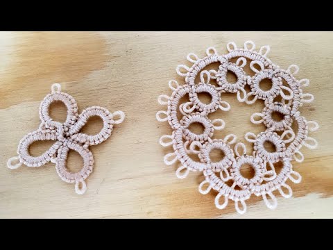 Видео: Фриволите – Плотные пико (п) соединения (к) в игольном фриволите от RustiKate