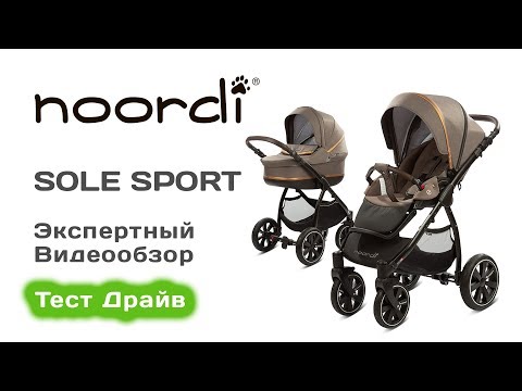 Видео: Noordi Sole Sport коляска 2 в 1 выбираем с экспертом на Тест Драйве